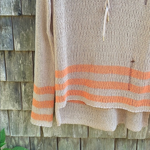 VINTAGE HAVANA | Ditressed Open Knit Hoodie - Picture 4 of 11